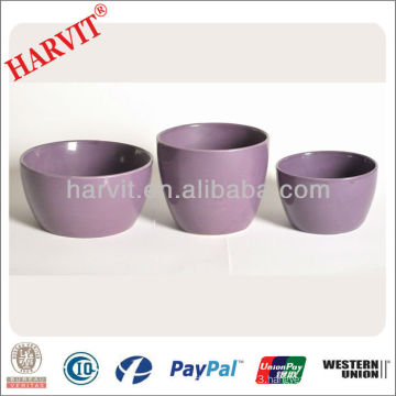 Ceramic Color Glazed Flower Plant Pot